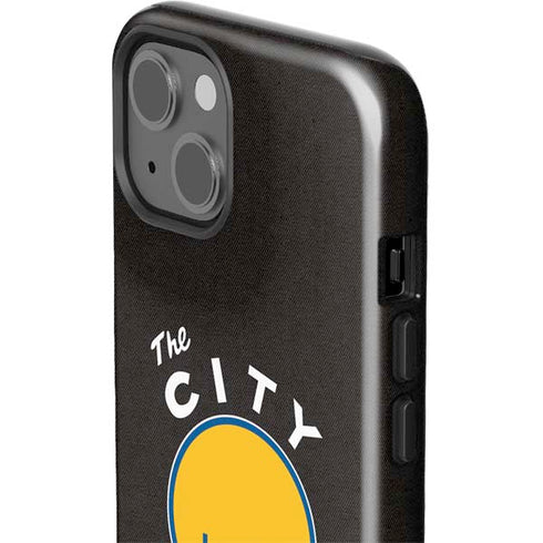 NBA Golden State Warriors Retro Palms iPhone 15 Impact Case